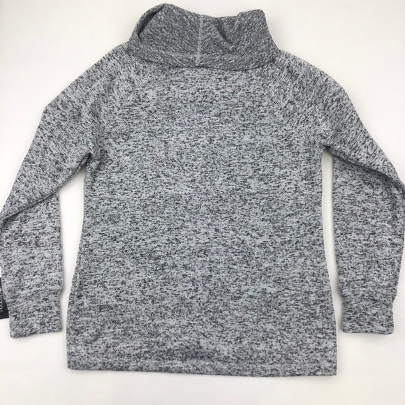 Ideology Pullover Tulip Hem Cowl Neck Sweater - Picture 3 of 14